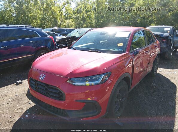 3CZRZ2H50RM700114 2024 HONDA HR-V Красный Передняя левая четверть