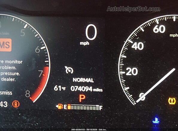 3CZRZ2H50RM700114 2024 HONDA HR-V Красный 