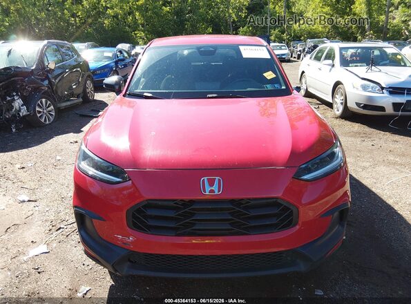 3CZRZ2H50RM700114 2024 HONDA HR-V Красный Вид щитка приборов