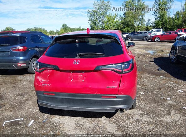 3CZRZ2H50RM700114 2024 HONDA HR-V Красный 