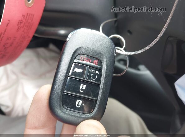 3CZRZ2H50RM733498 2024 HONDA HR-V Blue Առջևի վահանակի տեսք