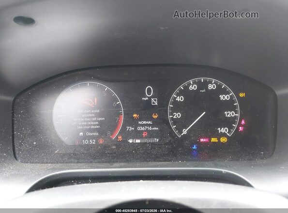 3CZRZ2H50RM733498 2024 HONDA HR-V Blue Հետևի նստատեղերի տեսք