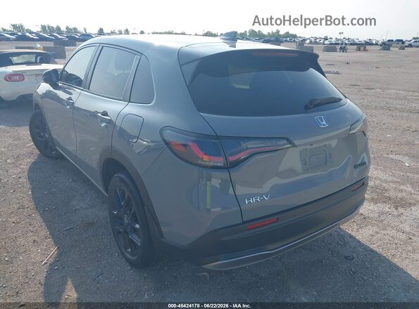 3CZRZ2H50RM764847 2024 HONDA HR-V Gray Trasero izquierdo