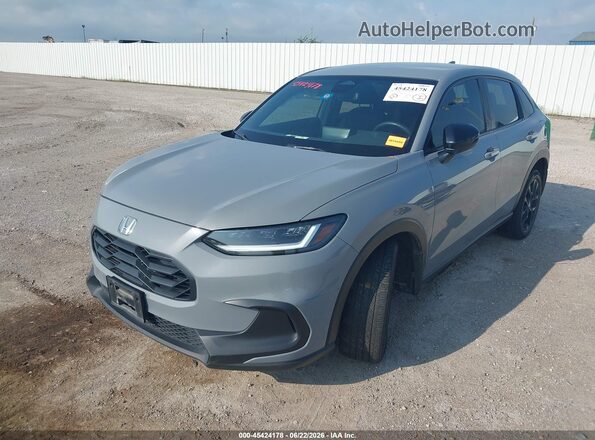 3CZRZ2H50RM764847 2024 HONDA HR-V Gray Vista tres cuartos delantera izquierda