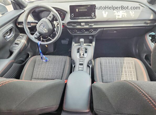 3CZRZ2H50RM781423 2024 HONDA HR-V White Widok wnętrza z przodu