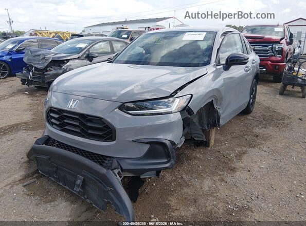 3CZRZ2H50SM730347 2025 HONDA HR-V Gray Front left