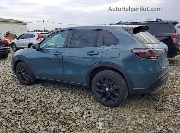 3CZRZ2H51PM705898 2023 HONDA HR-V Turquoise Trasero izquierdo