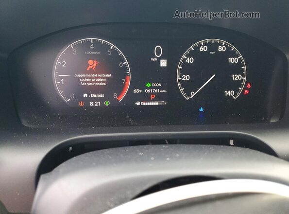 3CZRZ2H51PM705898 2023 HONDA HR-V Turquoise Vista del cuadro de instrumentos