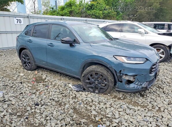 3CZRZ2H51PM705898 2023 HONDA HR-V Turquoise Delantero derecho