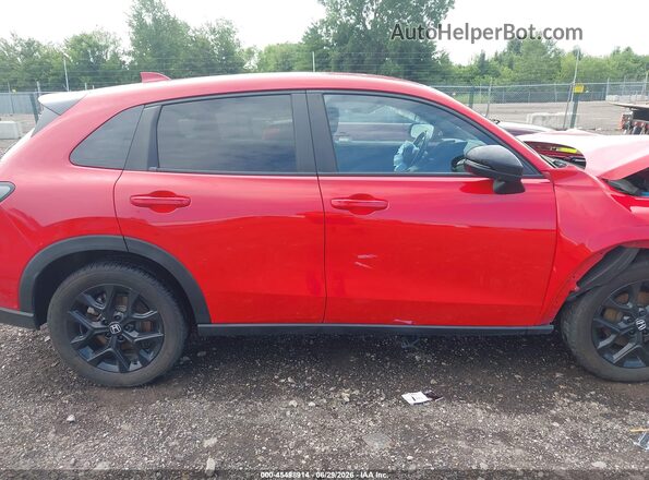 3CZRZ2H51PM714214 2023 HONDA HR-V Red სალონის 360-გრადუსიანი ხედი