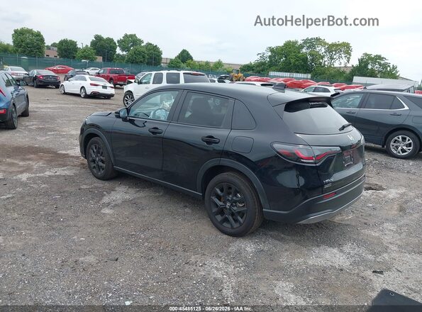 3CZRZ2H51RM732019 2024 HONDA HR-V Black უკანა მარცხენა