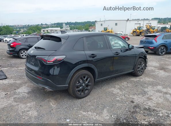 3CZRZ2H51RM732019 2024 HONDA HR-V Black უკანა მარჯვენა