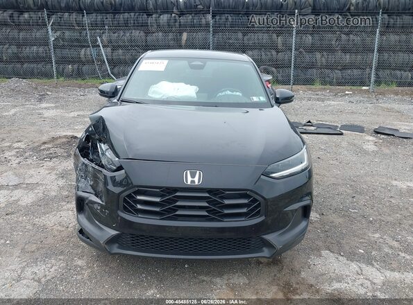 3CZRZ2H51RM732019 2024 HONDA HR-V Black უკანა სალონის ხედი