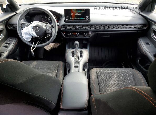 3CZRZ2H51RM739326 2024 HONDA HR-V Black Dashboard view