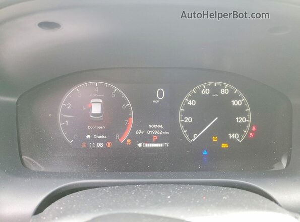 3CZRZ2H51RM739326 2024 HONDA HR-V Black Instrument cluster view