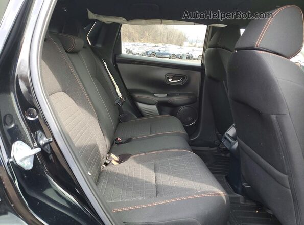 3CZRZ2H51RM739326 2024 HONDA HR-V Black Rear seats view