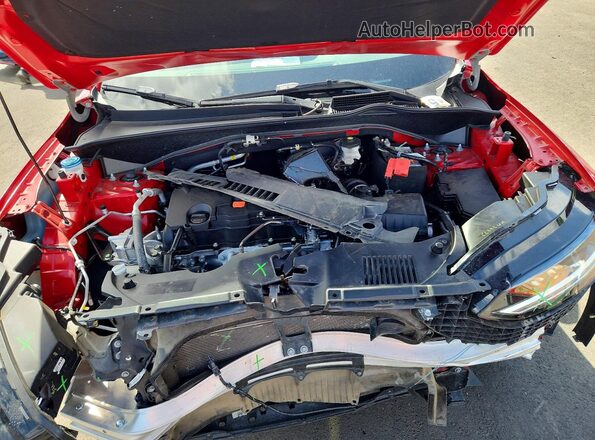 3CZRZ2H51RM756580 2024 HONDA HR-V Red Вид задньої частини салону