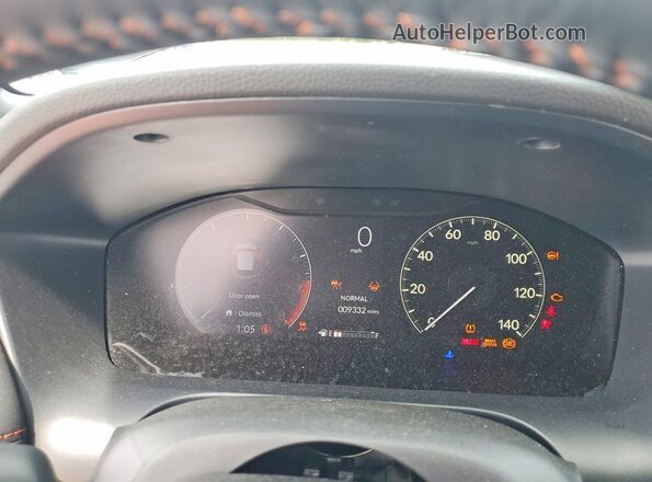 3CZRZ2H51RM767868 2024 HONDA HR-V Black Instrument cluster view