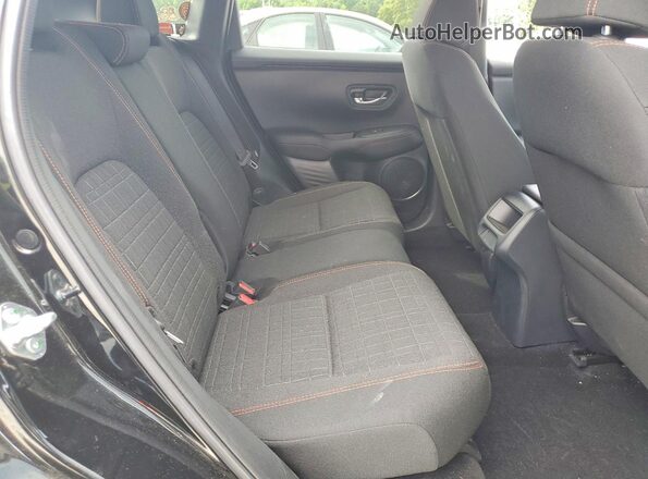 3CZRZ2H51RM767868 2024 HONDA HR-V Black Rear seats view
