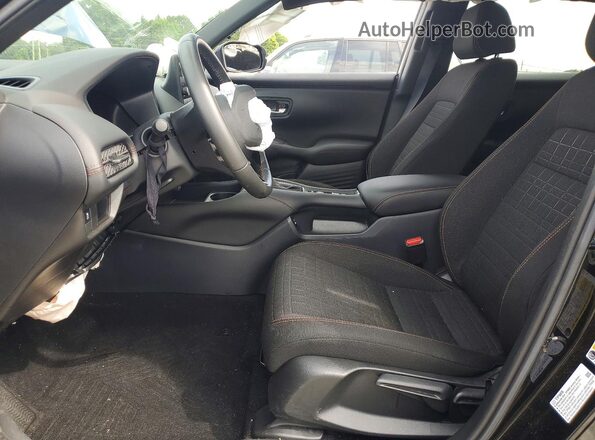 3CZRZ2H51RM767868 2024 HONDA HR-V Black Front interior view