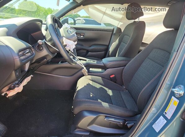 3CZRZ2H51TM704714 2026 HONDA HR-V Teal Front interior view