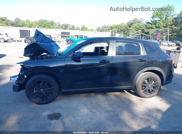 3CZRZ2H51TM709833 2026 HONDA HR-V Black Панорамний вид салону 360°