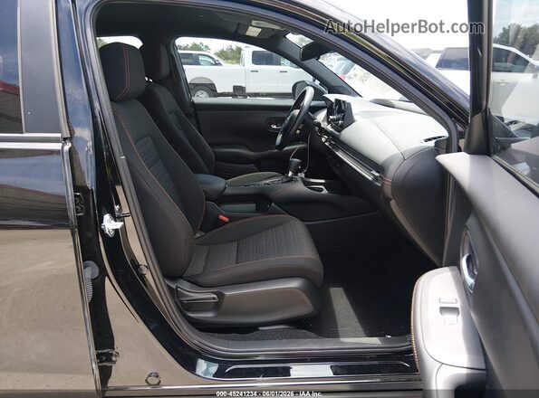 3CZRZ2H52PM704033 2023 HONDA HR-V Black Front interior view