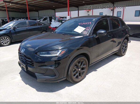 3CZRZ2H52PM704033 2023 HONDA HR-V Black Front left