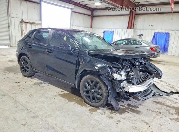 3CZRZ2H52PM705389 2023 HONDA HR-V Черный Передняя правая четверть