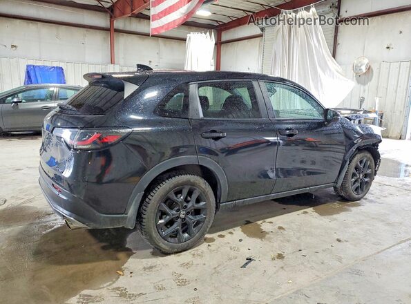 3CZRZ2H52PM705389 2023 HONDA HR-V Черный Задняя правая четверть