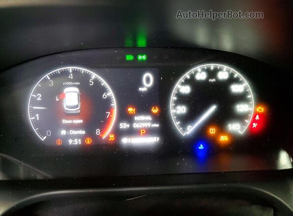 3CZRZ2H52PM705389 2023 HONDA HR-V Черный Вид щитка приборов
