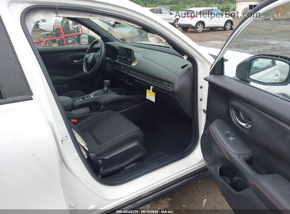 3CZRZ2H52RM709297 2024 HONDA HR-V White წინა სალონის ხედი