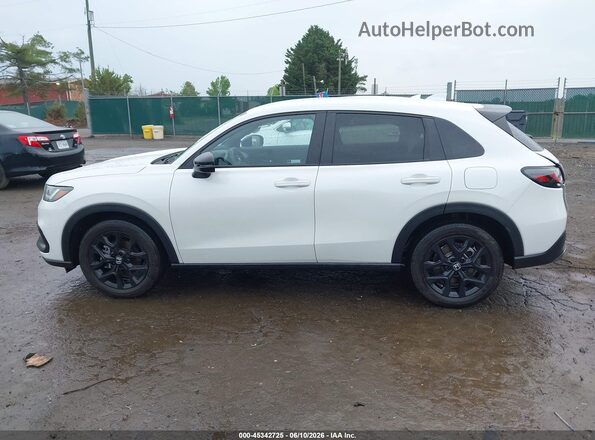 3CZRZ2H52RM709297 2024 HONDA HR-V White სალონის 360-გრადუსიანი ხედი