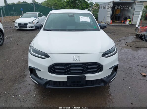 3CZRZ2H52RM709297 2024 HONDA HR-V White ხელსაწყოთა პანელის ხედი
