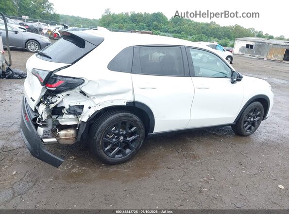 3CZRZ2H52RM709297 2024 HONDA HR-V White უკანა სალონის ხედი