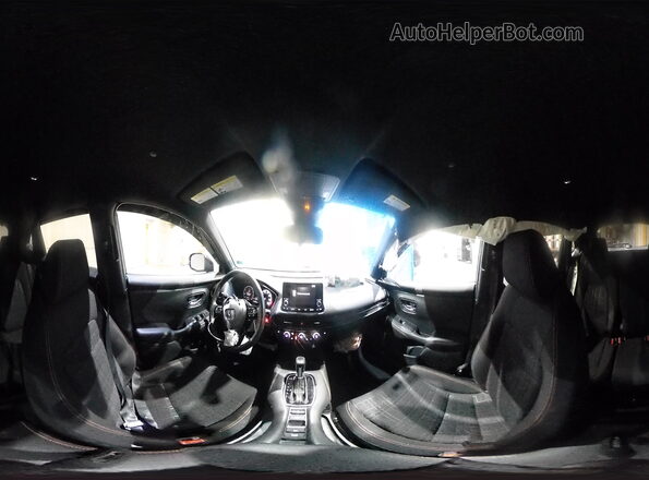 3CZRZ2H52RM771329 2024 HONDA HR-V Blue 360 interior view