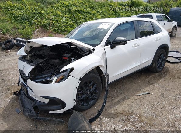 3CZRZ2H52RM785733 2024 HONDA HR-V White Vista tres cuartos delantera izquierda