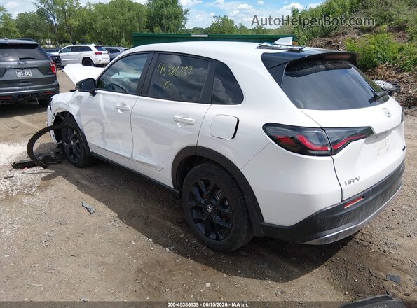 3CZRZ2H52RM785733 2024 HONDA HR-V White Trasero izquierdo