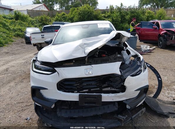3CZRZ2H52RM785733 2024 HONDA HR-V White Vista del cuadro de instrumentos