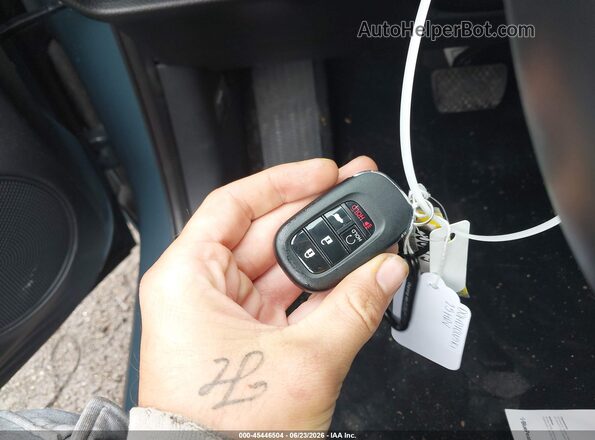 3CZRZ2H52SM721729 2025 HONDA HR-V Blue Dashboard view
