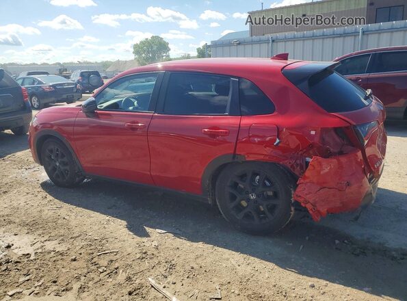 3CZRZ2H52SM768663 2025 HONDA HR-V Red უკანა მარცხენა