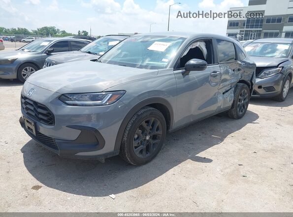 3CZRZ2H52SM778612 2025 HONDA HR-V Gray Vista tres cuartos delantera izquierda
