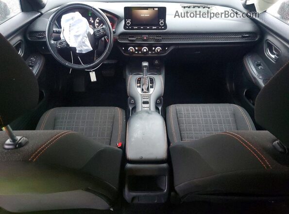 3CZRZ2H53PM714196 2023 HONDA HR-V Red Dashboard view
