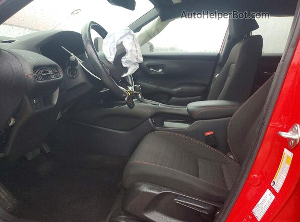 3CZRZ2H53PM714196 2023 HONDA HR-V Red Front interior view