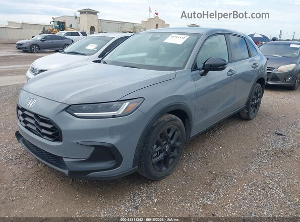 3CZRZ2H53PM719074 2023 HONDA HR-V Gray Передня ліва чверть