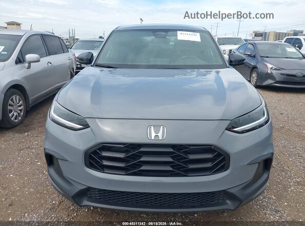 3CZRZ2H53PM719074 2023 HONDA HR-V Gray Вид щитка приладів