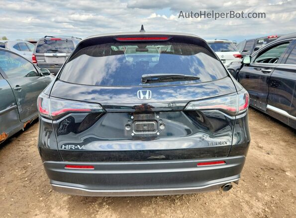 3CZRZ2H53RM732135 2024 HONDA HR-V Black Vista trasera