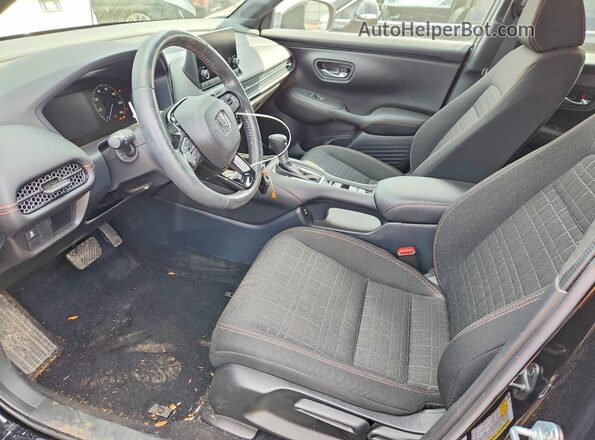3CZRZ2H53RM732135 2024 HONDA HR-V Black Vista interior delantera