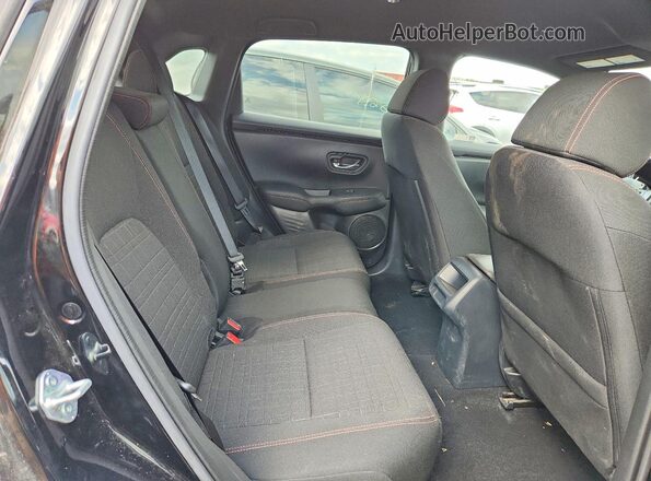 3CZRZ2H53RM732135 2024 HONDA HR-V Black Vista de los asientos traseros