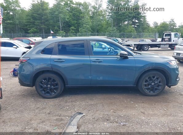 3CZRZ2H53RM739148 2024 HONDA HR-V Navy სალონის 360-გრადუსიანი ხედი